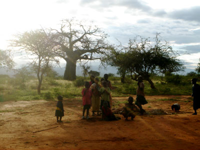 African Village in Kenya